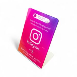Instagram NFC Stand