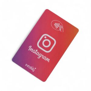 Carte NFC Instagram